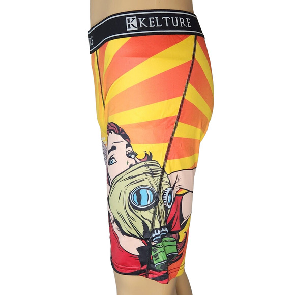 KLTURE KELTURE Men's Underwear Designer Stretch Long Boxer Briefs Explosion 2XL - Picture 2 of 7